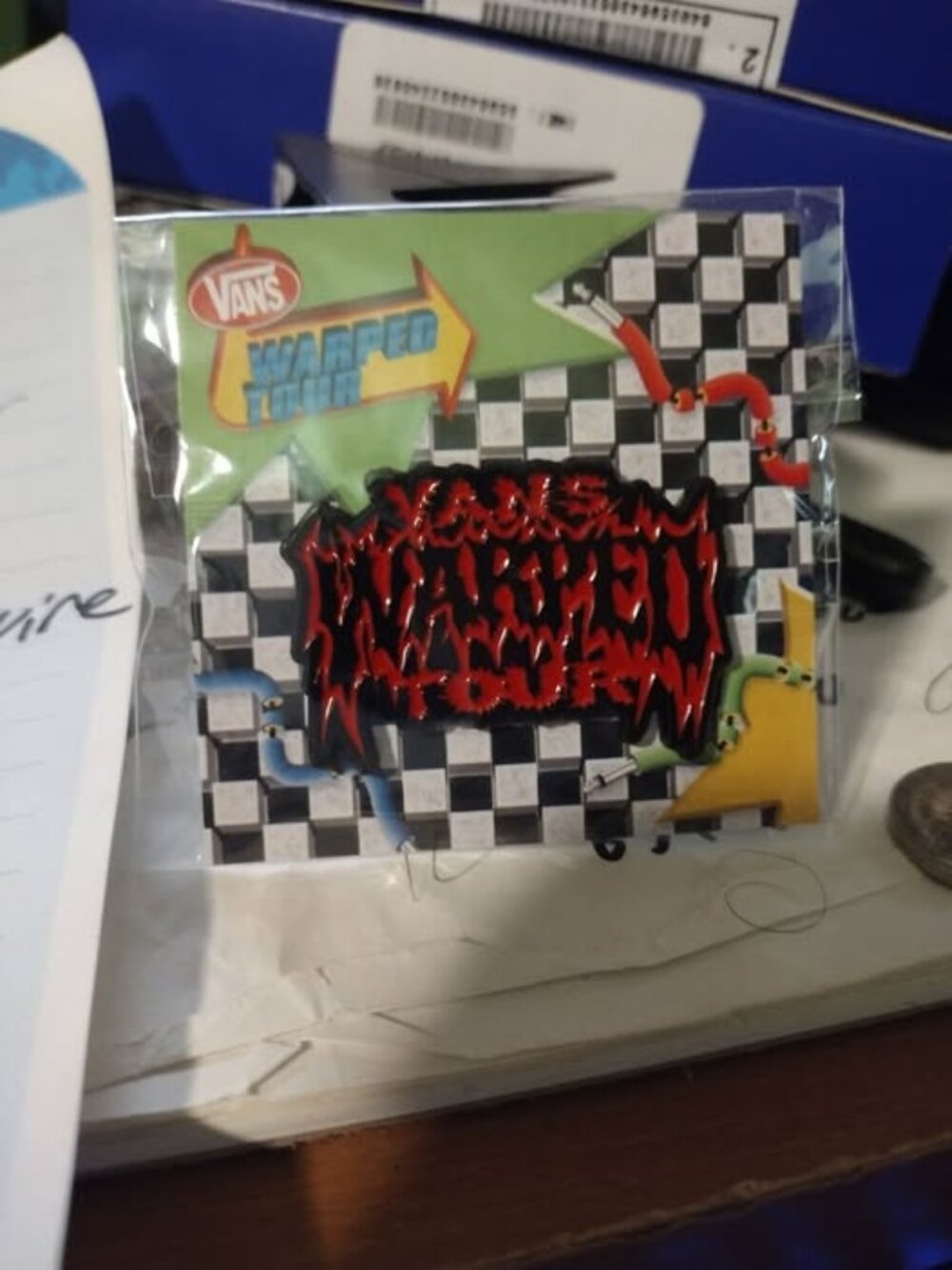 NEW! Rare Vans Warped Tour VIP Exclusive Enamel Pin